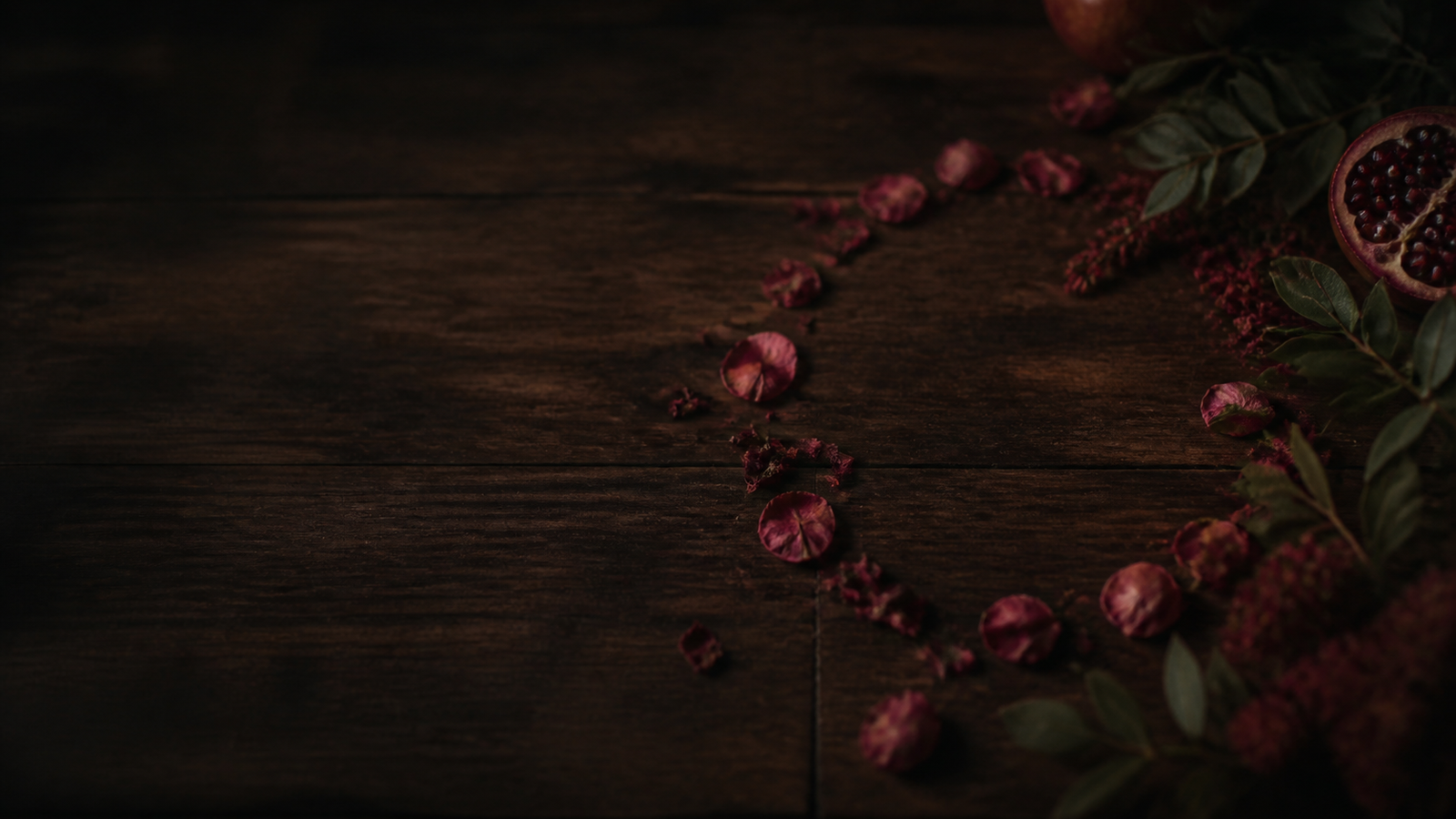 Botanical background representing menstrual cycle wellness