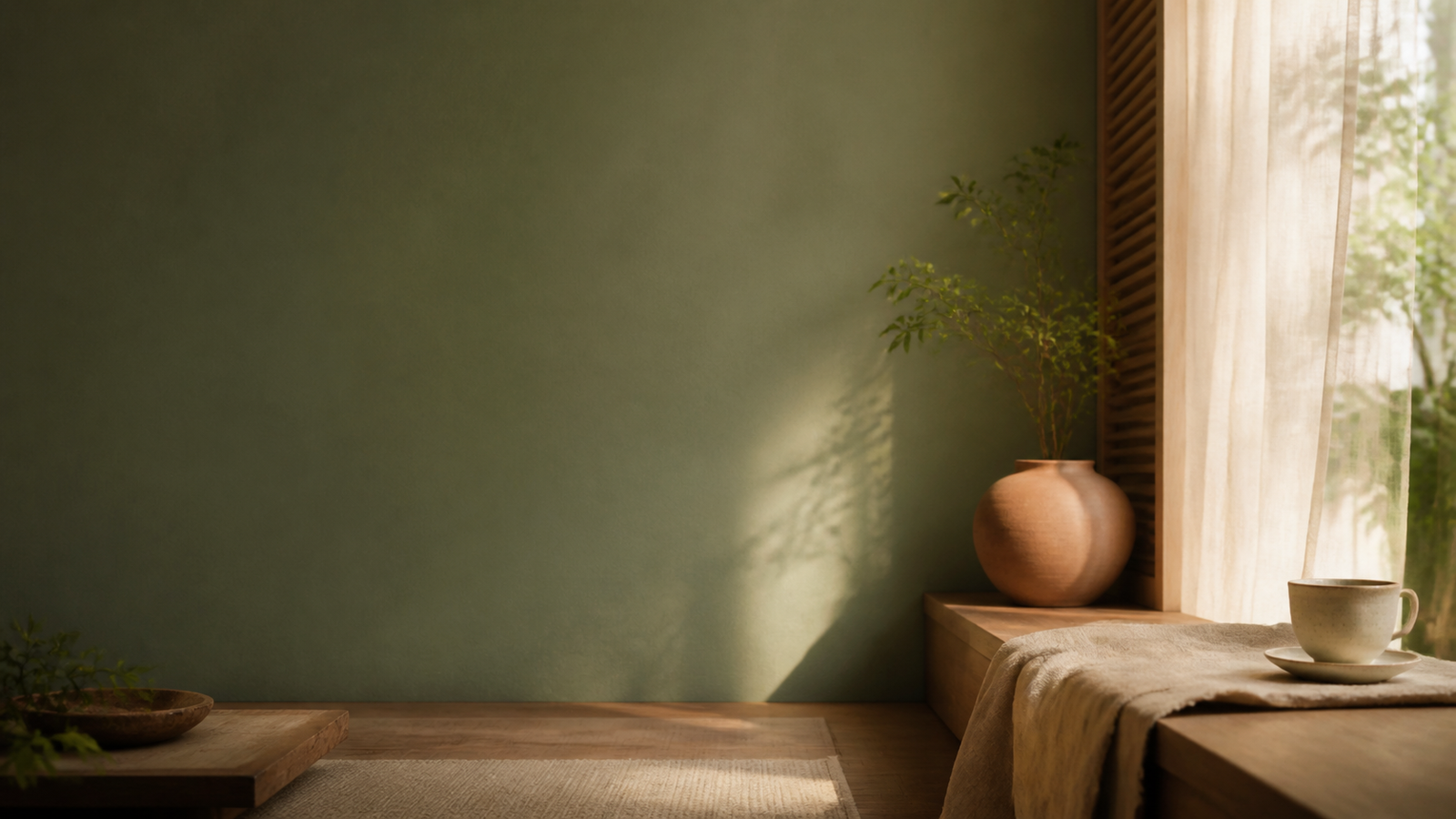 Serene clinic background representing women's wellness